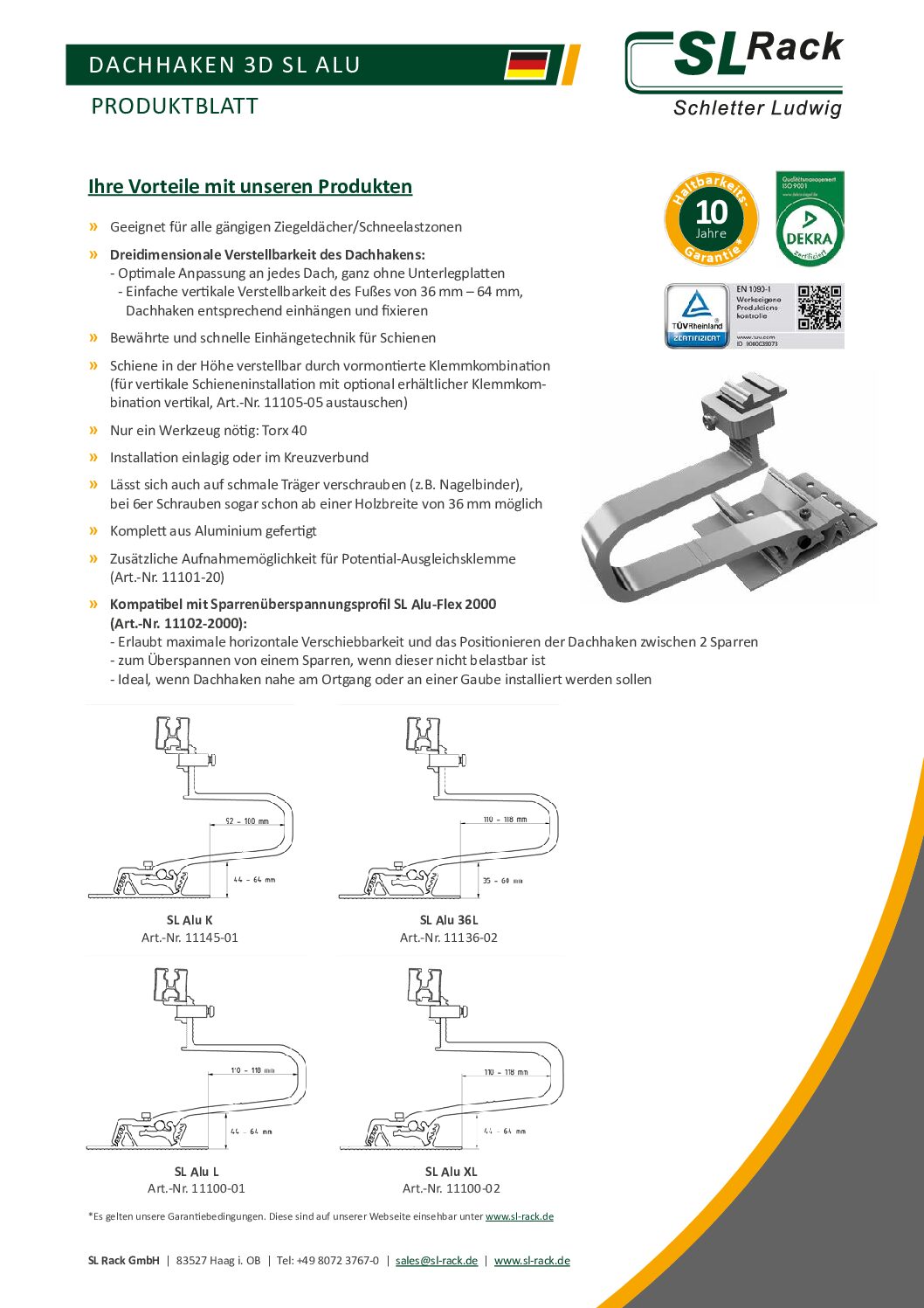 Befestigungsset Schienen Profi – Bild 2